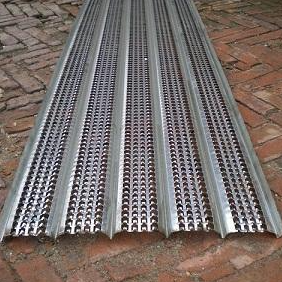 Listello Hy Rib in metallo espanso zincato leggero per la costruzione di pareti moderne