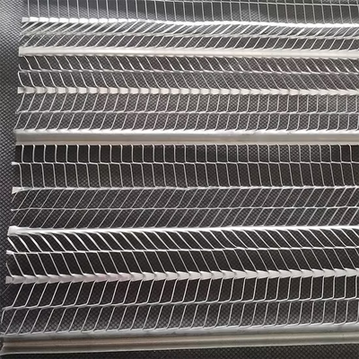 maglia dello stucco dell'assicella del metallo ampliata nervatura di 0.25-0.4mm per materiale da costruzione
