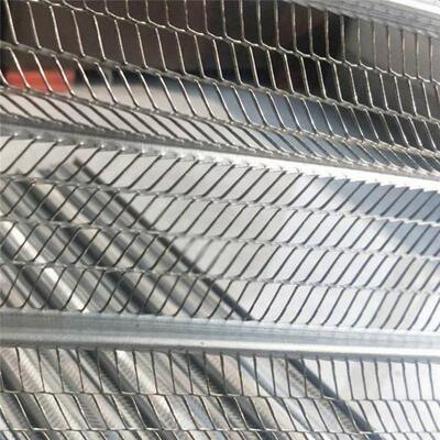 600*2500mm Galvanized Steel Rib Lath Mesh Sheet For Concrete Formwork