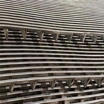 Schermo a cuneo in acciaio inossidabile Johnson 304/316 per rete di filtraggio dell'acqua