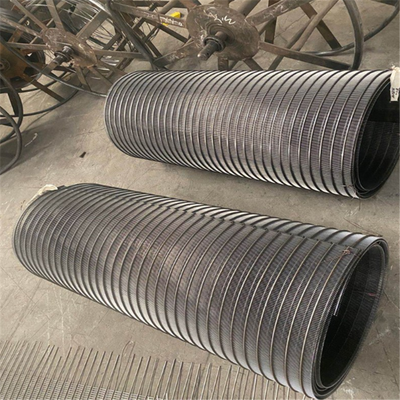 Rete filtrante a cuneo per tubi metallici in acciaio inossidabile a forma di V da 50 100 150 micron