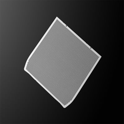 Disco filtro in rete di acciaio inossidabile inciso con fori uniformi per griglia di altoparlante