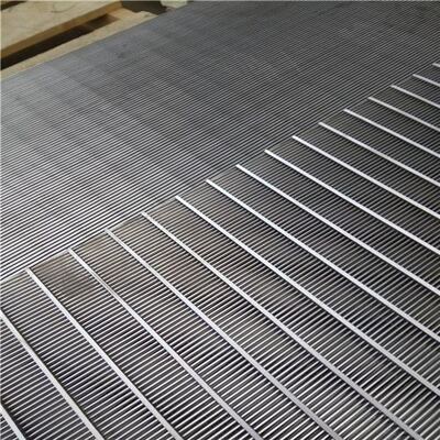 Schermo per fessure per filtri in filo metallico a cuneo con setaccio Johnson in acciaio inossidabile resistente