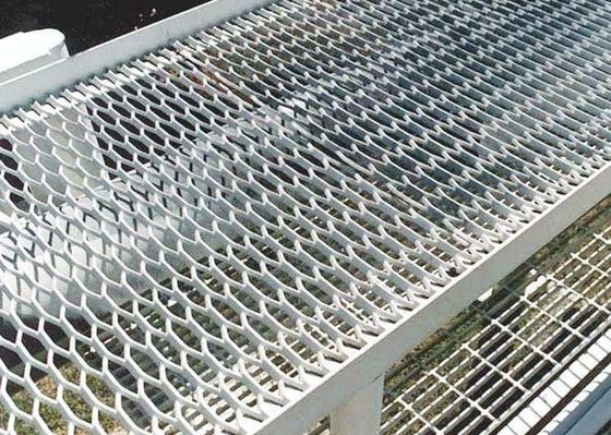Griglie di metallo galvanizzate a caldo per pedane pesanti