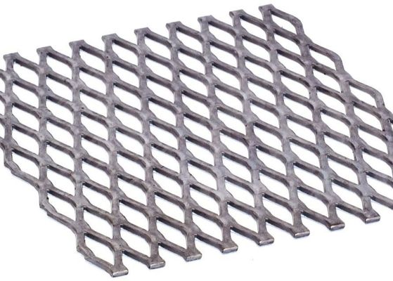 Rete metallica stirata zincata tipo rialzato 1000x2000mm acciaio al carbonio