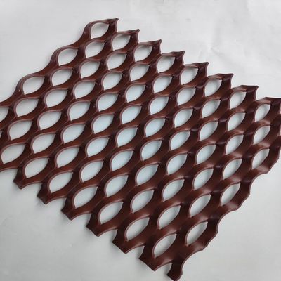 0.5 mm spessore di alluminio di rete di filo di metallo espanso per pannello di parete