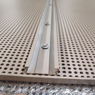 Fassate decorative perforate in maglia di metallo in alluminio
