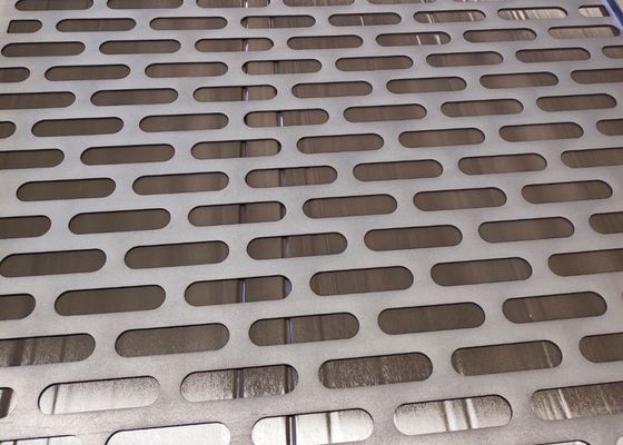 Pannelli metallici perforati in alluminio su misura per la decorazione delle pareti esterne