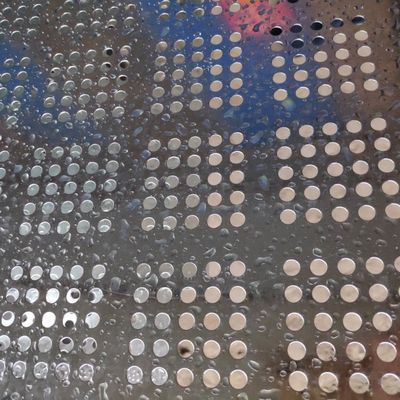 Foglio perforato in acciaio inossidabile in alluminio rivestito in polvere per facciata architettonica