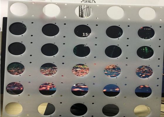 Fogli di plastica perforata in plastica per la produzione alimentare in PP HDPE da 0,5 a 3,5 mm
