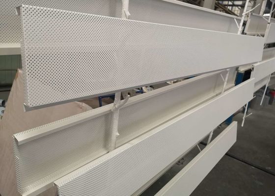 Fassate metalliche perforate architettoniche su misura rivestite in polvere