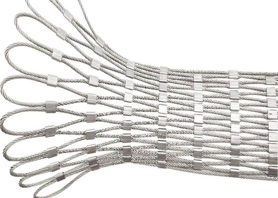 SS316 Rete di cavi in acciaio inossidabile per ringhiere per scale 1-5mm