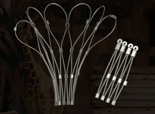 Rete in maglia di cavo in acciaio inossidabile 316, diametro del filo 1mm-3mm