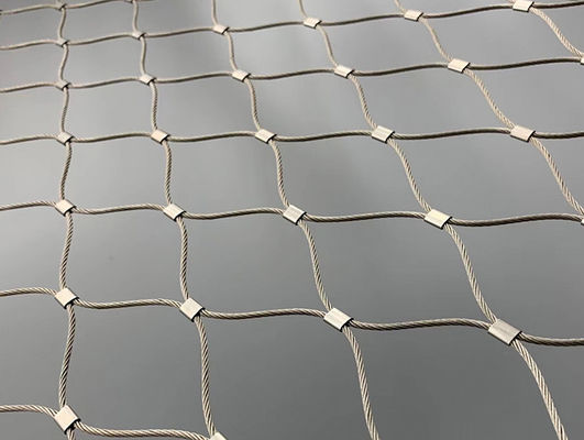 Rete in maglia di cavo in acciaio inossidabile 316, diametro del filo 1mm-3mm