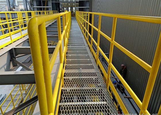 Acciaio leggero di peso elevato di diamanti di rete di metallo espanso