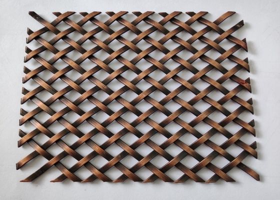 Rete metallica crimpata con bloccaggio in acciaio inossidabile 304 per decorazioni architettoniche