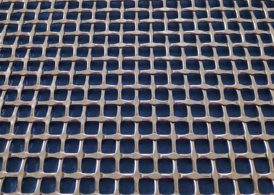 Rete metallica crimpata con bloccaggio in acciaio inossidabile 304 per decorazioni architettoniche