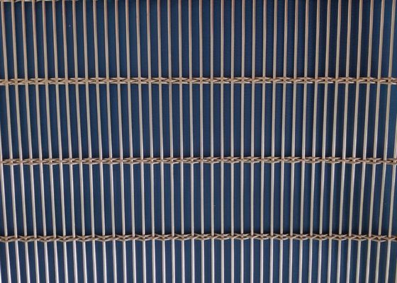 Maglia architettonica a corda in acciaio inossidabile per pareti a tenda