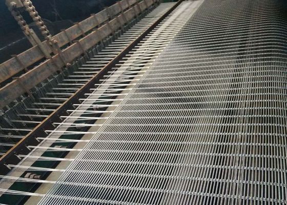 Maglia architettonica a corda in acciaio inossidabile per pareti a tenda
