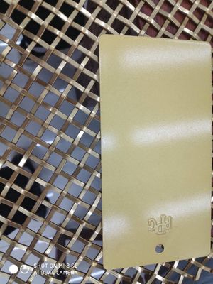 Metallo architettonico Mesh Brass Lock Crimped dello strato decorativo