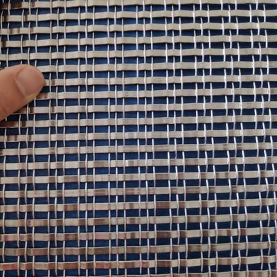 Acciaio inossidabile Decorative Woven Wire Mesh 1 mm schermo architettonico
