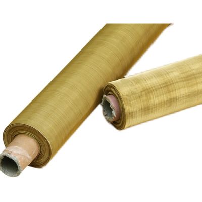 Tessuto filtrante a rete metallica in ottone 80 Mesh per vagliatura industriale