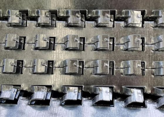 Griglia galvanizzata a caldo 450x2500 mm per la costruzione in calcestruzzo