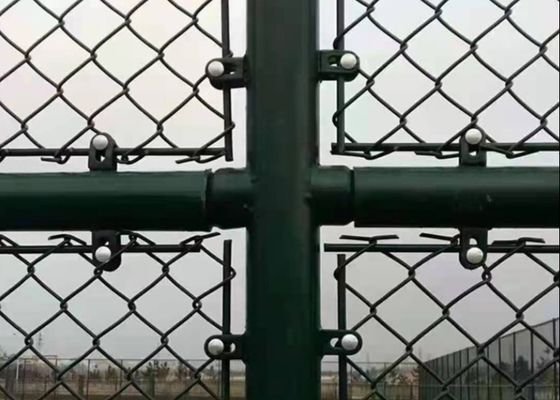 Recinzione a catena verde galvanizzata a caldo altezza 1,5 m e 2,0 m