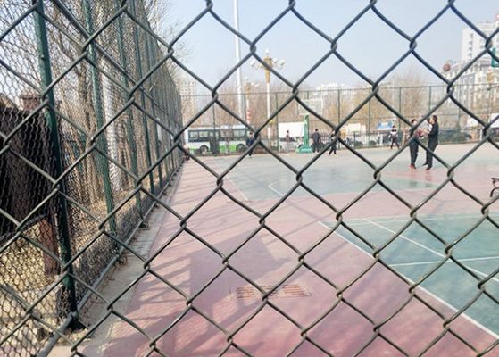 Recinzione a catena verde galvanizzata a caldo altezza 1,5 m e 2,0 m