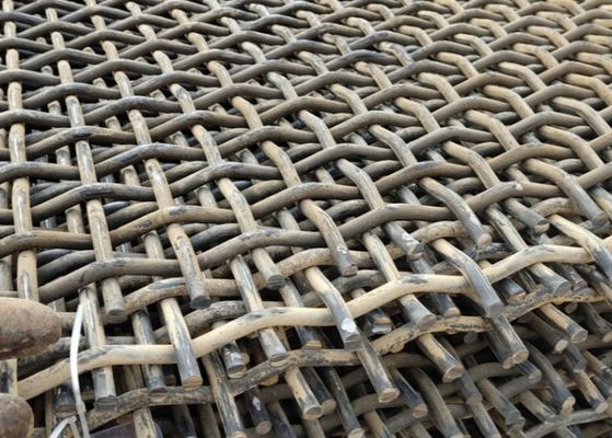 Acciaio inossidabile 304 bloccata incrociata rete di filo tessuto per schermi minerari