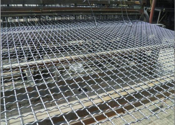 Acciaio inossidabile 304 bloccata incrociata rete di filo tessuto per schermi minerari