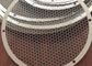Foto d'ottone di alluminio della lega che incide alta precisione di Mesh Round Air Filter Mesh