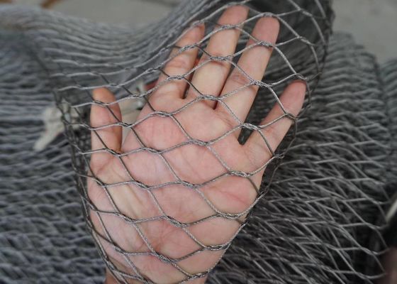 316L Acciaio inossidabile Rope Wire Mesh 2x2 3x3 Tessuto a mano