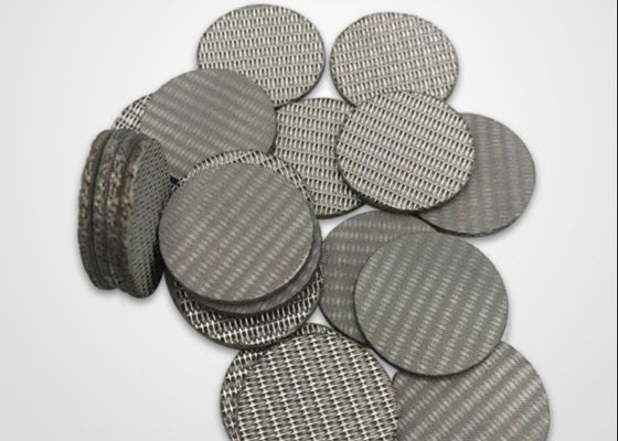 Filtro in acciaio inossidabile sinterizzato da 1 micron 304 316L pori 0,5-200um