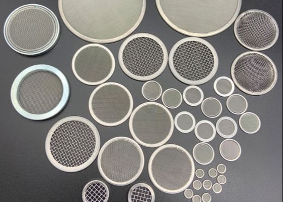 Disco filtrante in rete metallica di acciaio inossidabile da 20 micron