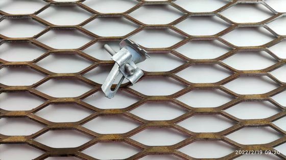 Fogli di maglia di metallo esteso per lavori pesanti 1.22x2.44m Acciaio galvanizzato