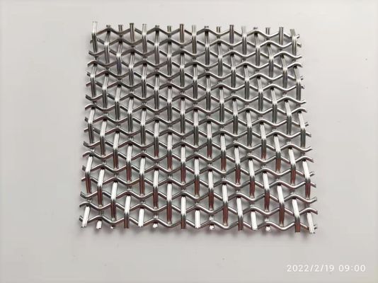 Tela decorativa a maglia in acciaio inossidabile decorativa spazzolata