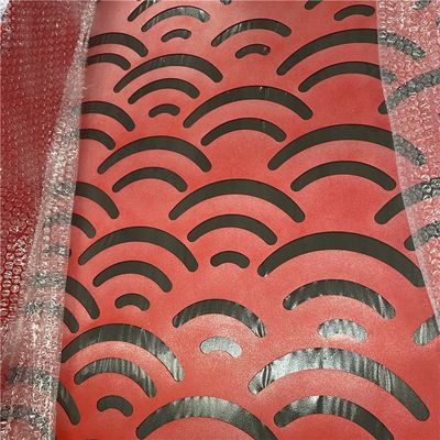 Fogli metallici perforati di alluminio rivestiti in PVC per la decorazione degli interni