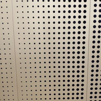 Fogli di metallo perforati in acciaio al carbonio galvanizzato 1000x2000 mm buco rotondo