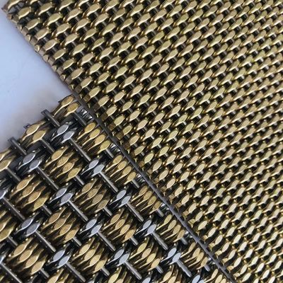 La polvere della tenda della parete ha ricoperto l'acciaio inossidabile Mesh For Decorative architettonico