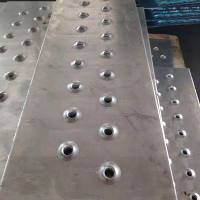 Griglia di sicurezza a buco rotondo in acciaio inossidabile da 3 mm per passerelle sul tetto