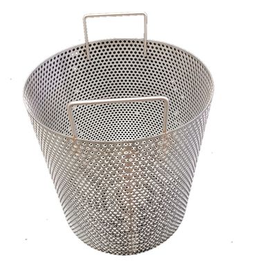Tubo filtrante perforato in acciaio inossidabile con manico 30mm-600mm