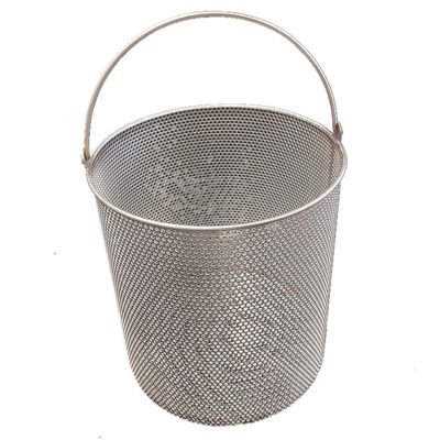 Tubo filtrante perforato in acciaio inossidabile con manico 30mm-600mm