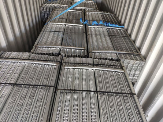 Lamiera stirata zincata ad alta nervatura per casseforme per intonaco 0,45 m x 2 m