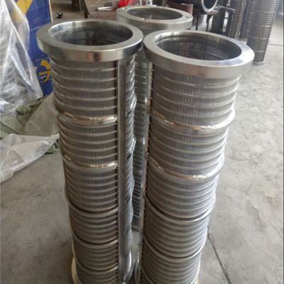304 in acciaio inossidabile Johnson Wedge Wire Screen Filter 20-300mm