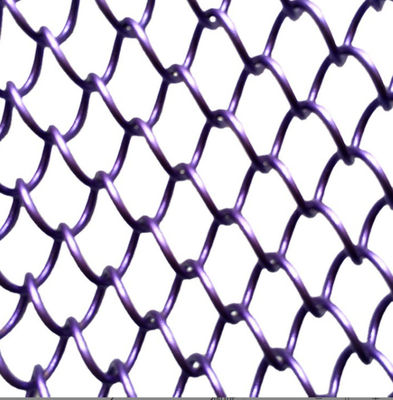 Drappi aperti decorativi di Mesh Curtain Aluminum Alloy Coil del collegamento a catena del metallo 45%