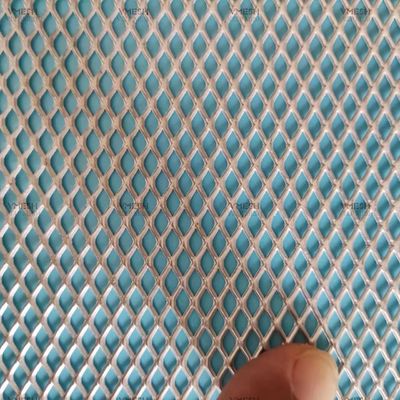 Alta sicurezza 2 mm maglia di lamiera di metallo di alluminio micro rulli a buco piccolo