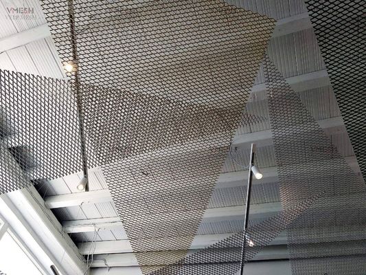 Il soffitto di alluminio sospeso architettonico ha ampliato il nero dei pannelli del metallo