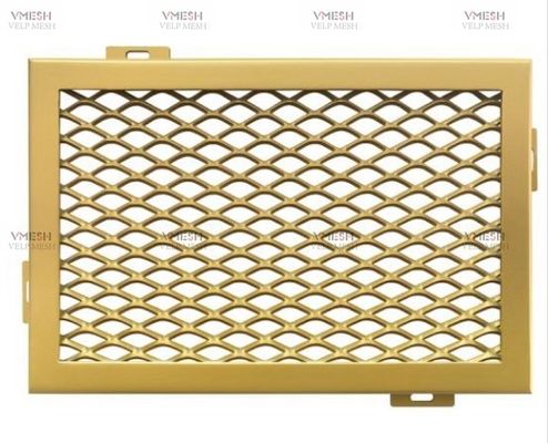 Griglia di metallo espanso in alluminio su misura per soffitti sospesi