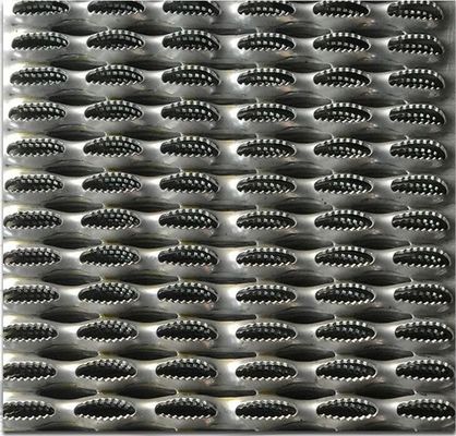 Anti prova di corrosione delle pedate di Diamond Walkway Steel Safety Grating di slittamento 5